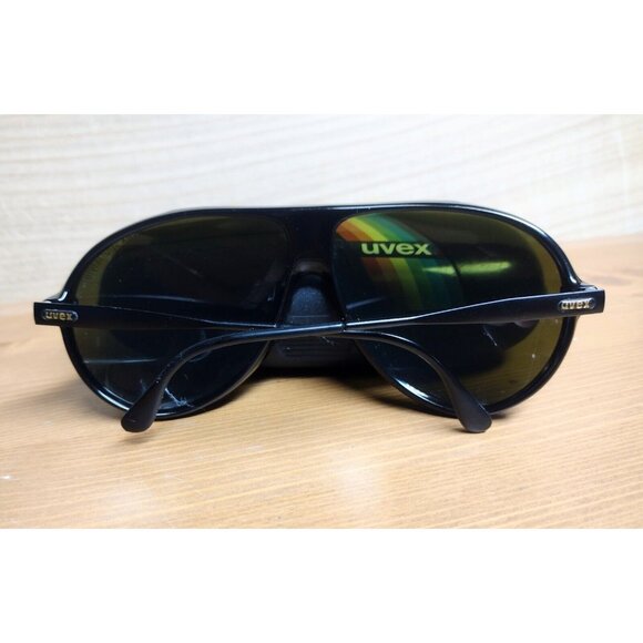 Vintage Uvex Sportstyle 77 L Sunglasses Black With Box - Picture 2 of 7